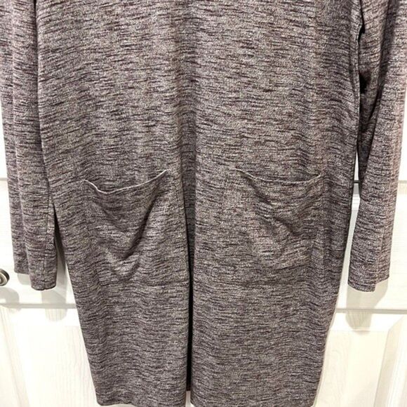 Pure Jill purple space dye turtleneck dress - Picture 5 of 9